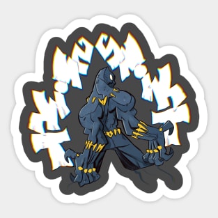 Claws out Sticker